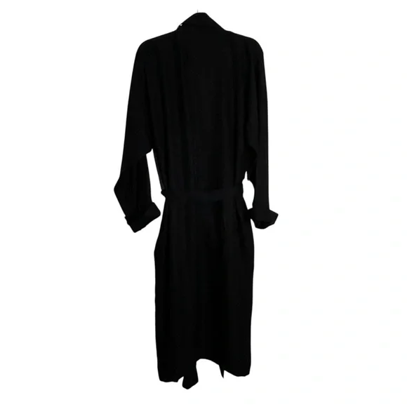 Harley-Davidson Men’s Black Silk Robe - Picture 2 of 6